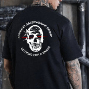 Camiseta Nada Para Un Tee De Snake Premium