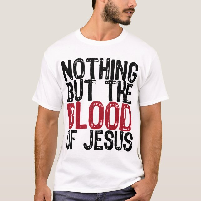 Camiseta Nada pero la sangre (Anverso)