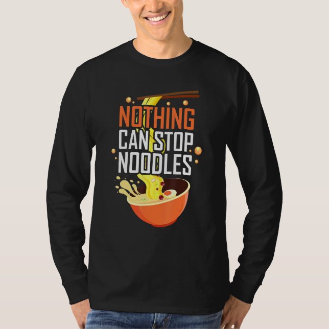 Camiseta Nada puede detener los fideos (Anverso)