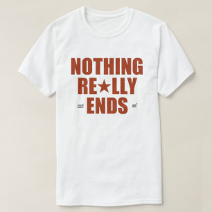 Camiseta Nada Realmente Termina 2025 Gira Cowboy Carter Bey