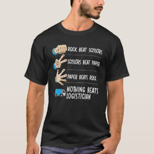 Camiseta Nada supera a Logisticista Cargo Warehousing Logis