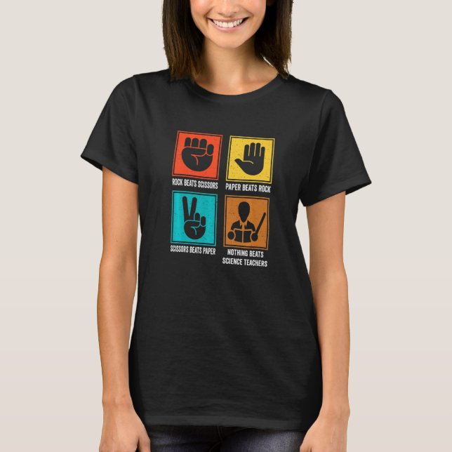 Camiseta Nada supera a los profesores de ciencia educadores (Anverso)