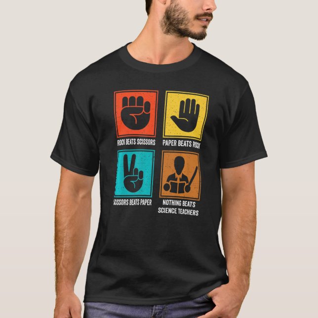 Camiseta Nada supera a los profesores de ciencia educadores (Anverso)