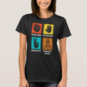 Camiseta Nada supera al coleccionista geológico de rock