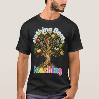 Camiseta Nada Supera el Árbol de Libros para Maestros Regal