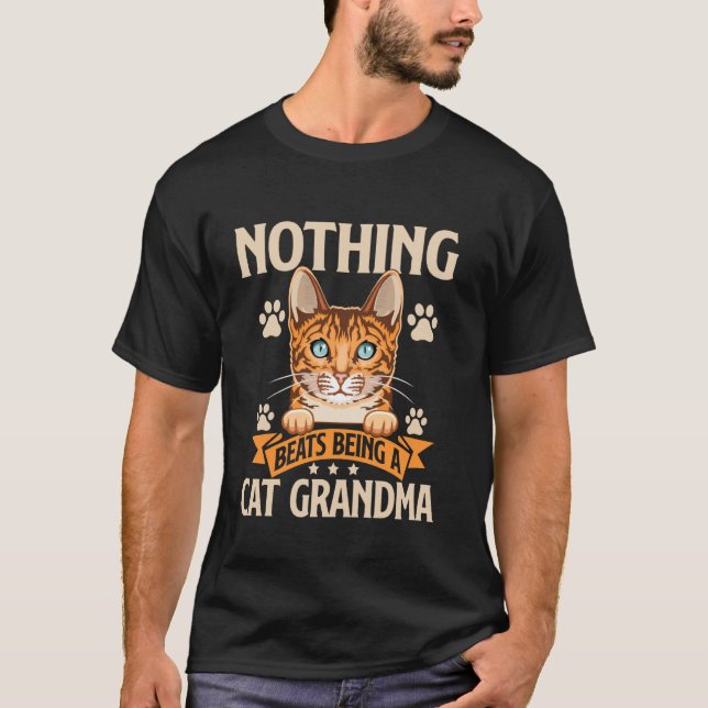 Camiseta Nada Supera Ser una Abuela Gata (Anverso)