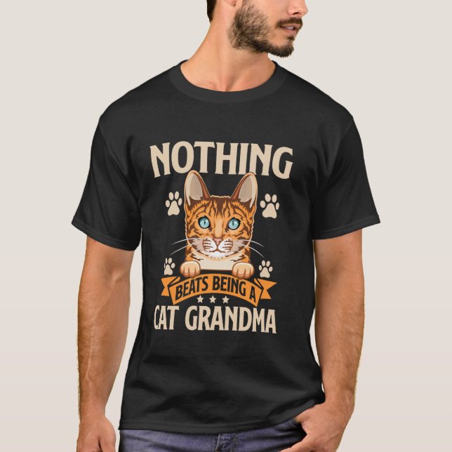 Camiseta Nada Supera Ser una Abuela Gata (Anverso)