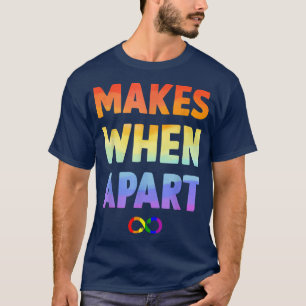 Camiseta nada tiene sentido cuando estamos separados por un