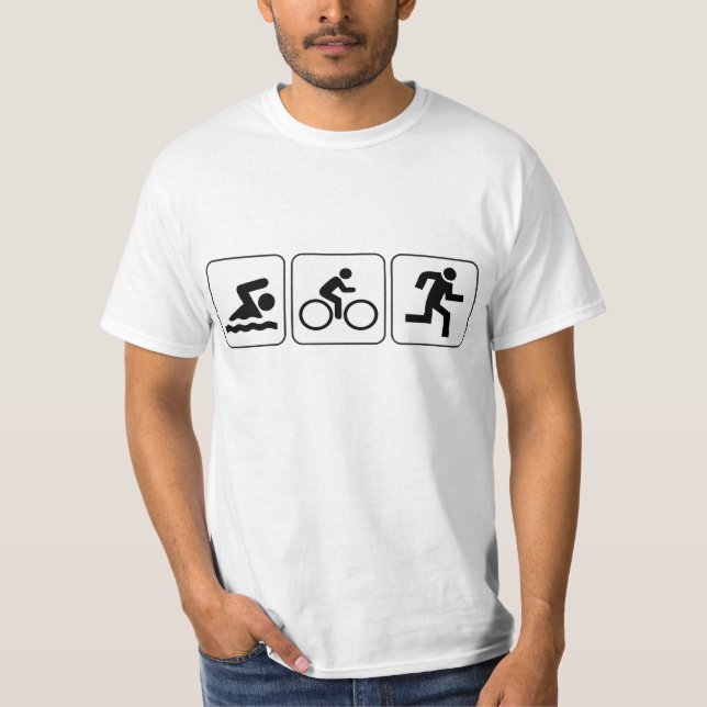 Camiseta Nadada, bici, funcionamiento - Triathlon (Anverso)