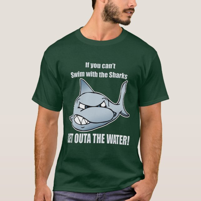 Camiseta Nadada con los tiburones (Anverso)