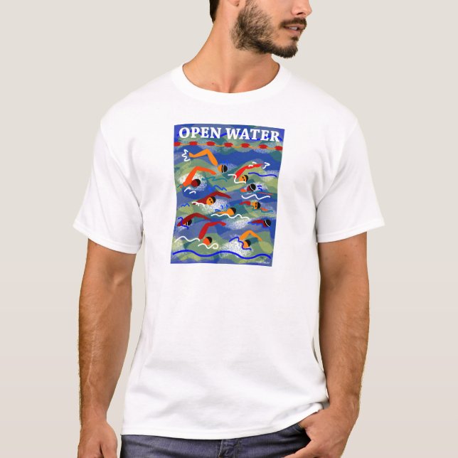 Camiseta Nadada del AGUA ABIERTA (Anverso)