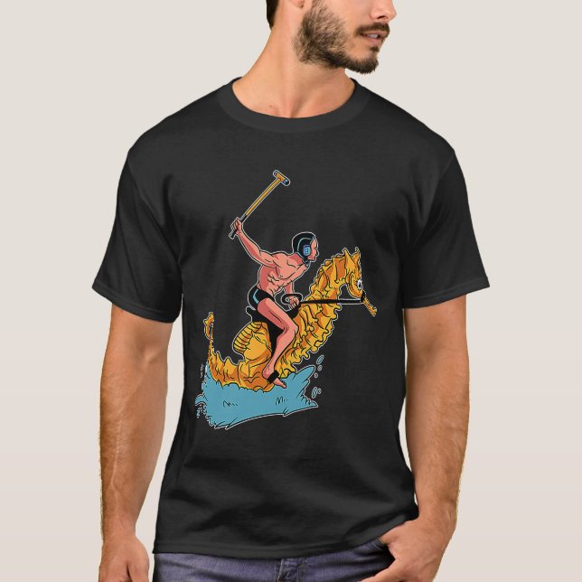 Camiseta nadador de entrenador de deportes náuticos de bola (Anverso)
