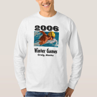 Camiseta nadador, juegos del invierno, 2006, Craig, Alaska