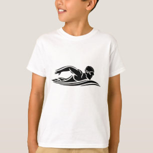 Camiseta nadador, piscina