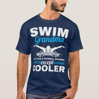 Camiseta Nadadora Abuela Natación Abuela Natación