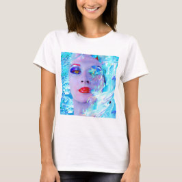 Camiseta Nadando en el azul