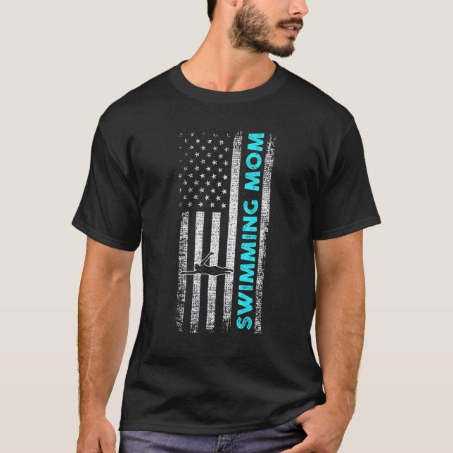 Camiseta Nadando Mamá (Anverso)