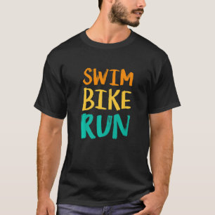 Camiseta Nadar Bicicleta Correr Gráfico Correr Natación Cic