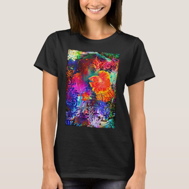 Camiseta Nadar como un pez (Anverso)