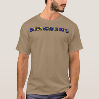 Camiseta Nadar como un pez y ver los peces nadar