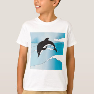 Camiseta Nadar Con Delfines