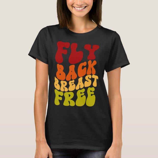 Camiseta Nadar Conoce Fly Back Breast Free 1 (Anverso)