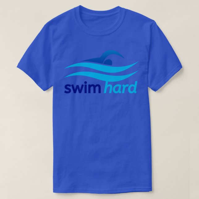 Camiseta Nadar duro (Diseño del anverso)