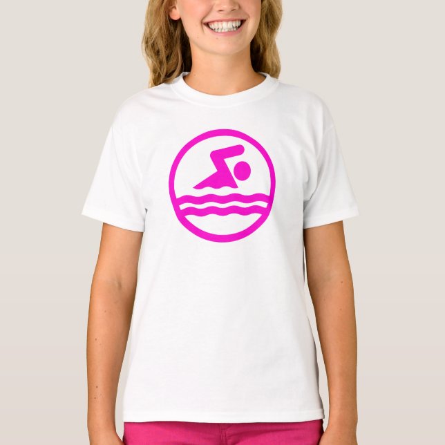 Camiseta Nadar y bucear Chicas de nadador íntimo (Anverso)