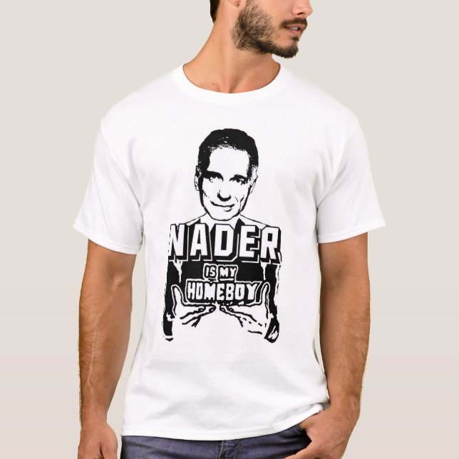 Camiseta Nader es mi Homeboy (Anverso)