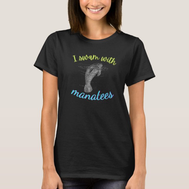 CAMISETA NADERO CON MANATEAS MANATEE CON MANATEOS (Anverso)