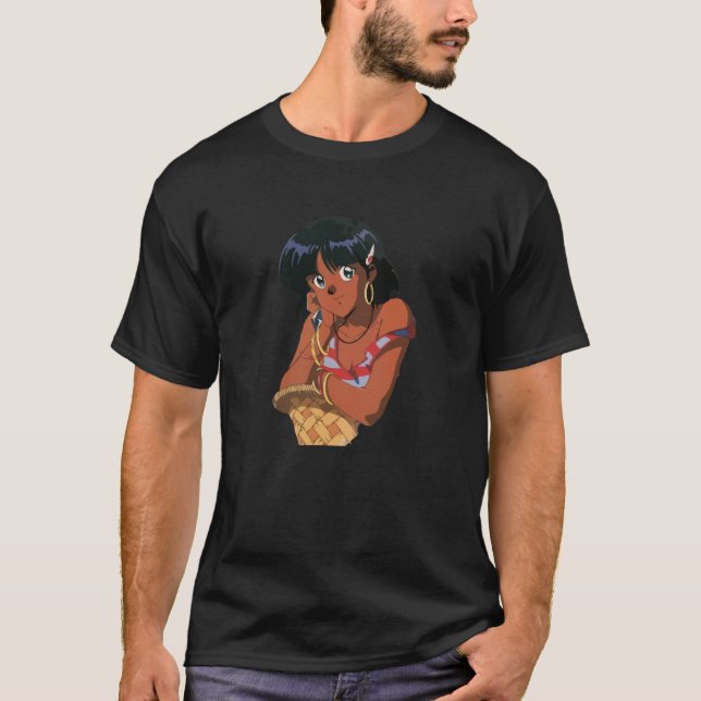 Camiseta Nadia El Secreto Del Agua Azul (Anverso)