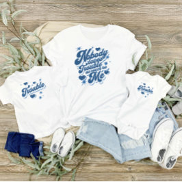 Camiseta Nadie ama los problemas tanto como yo, mami y yo