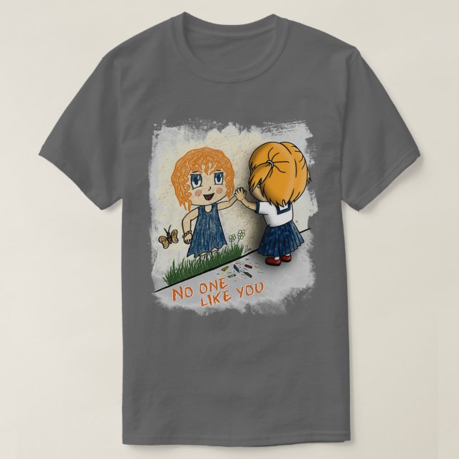 Camiseta Nadie como tú Blondes 3 (Diseño del anverso)