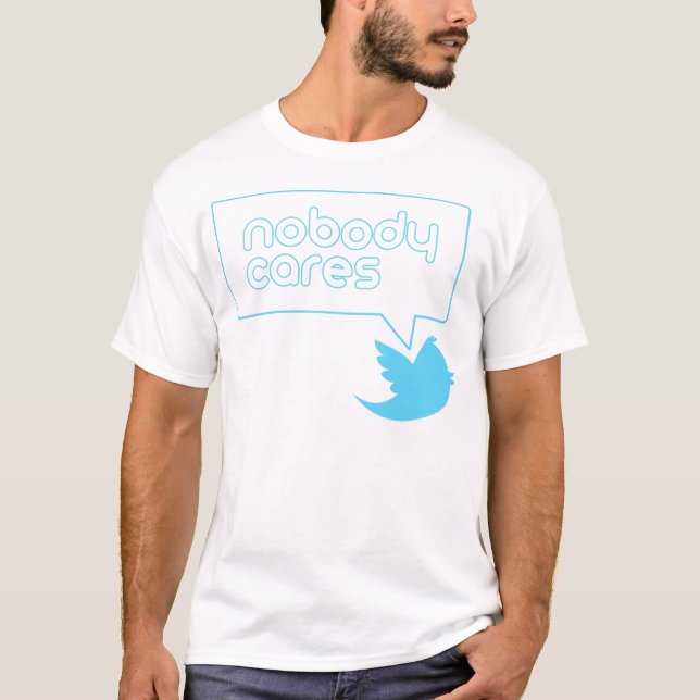 Camiseta Nadie cuida (Anverso)