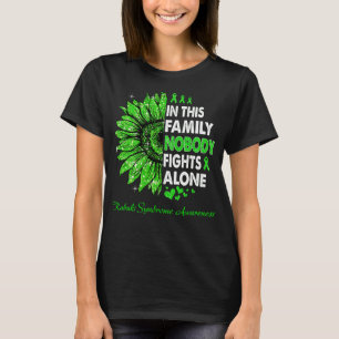 Camiseta Nadie del girasol lucha solo contra el síndrome de