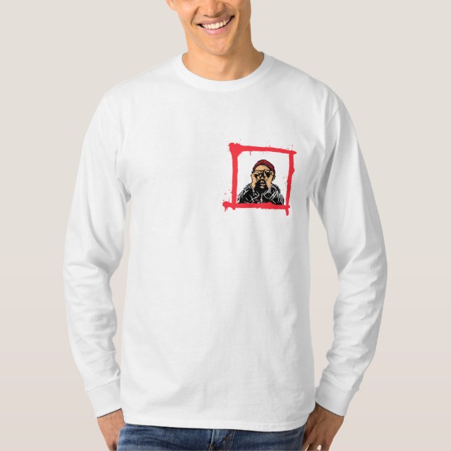 Camiseta Nadie Es Ilegal En Tierra Robada (Anverso)