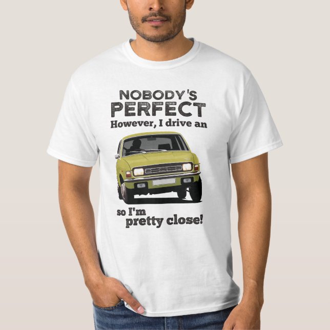 Camiseta Nadie es perfecto - Austin Allegro (Anverso)