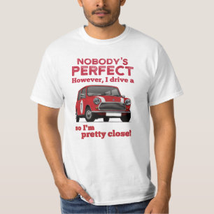 Camiseta Nadie es perfecto con Austin Mini, Austin Seven