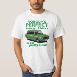 Camiseta Nadie es perfecto con DAF 66 Sedan