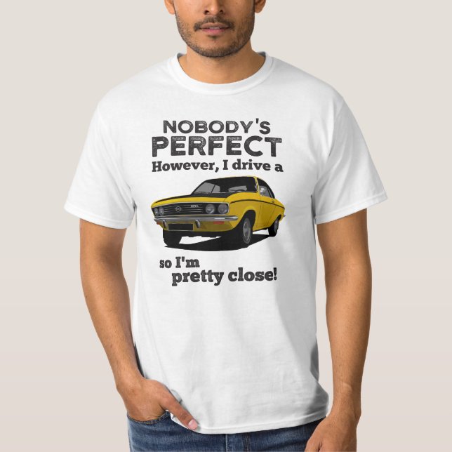 Camiseta Nadie es perfecto con Manta A coupé T-Shirt (Anverso)