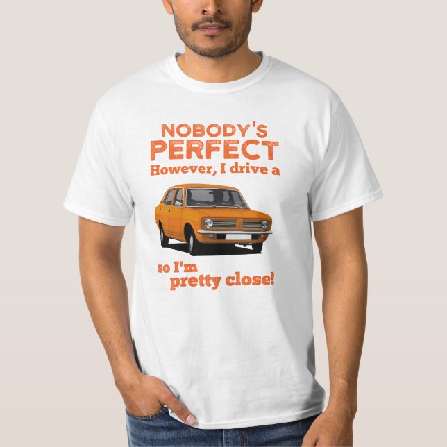 Camiseta Nadie es perfecto con Morris Marina Super (Anverso)