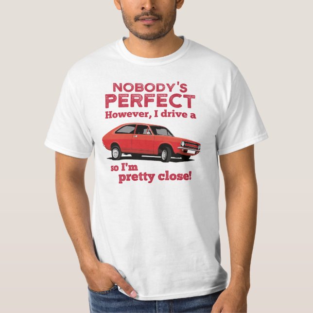 Camiseta Nadie es perfecto, pero... Morris Marina Coupe (Anverso)