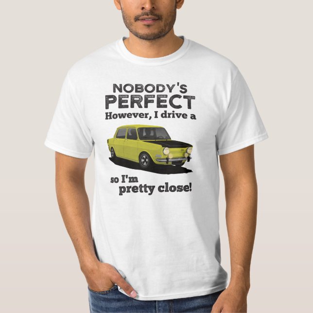 Camiseta Nadie es perfecto - Simca 1000 / Rally T-Shirt (Anverso)