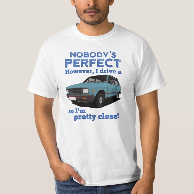 Camiseta Nadie es perfecto - Yugo (Anverso)