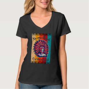 Camiseta Nadie Ilegal En La Vintage Retro De Tierra Robada