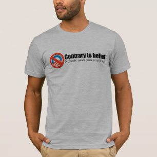 Camiseta Nadie le debe cualquier cosa