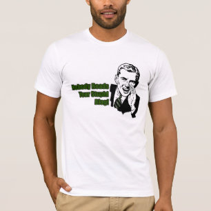 Camiseta Nadie lee su blog estúpido
