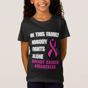 Camiseta NADIE LUCHA SOLO... Cáncer de mama