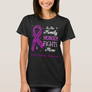 Camiseta Nadie lucha solo contra el síndrome de Turner