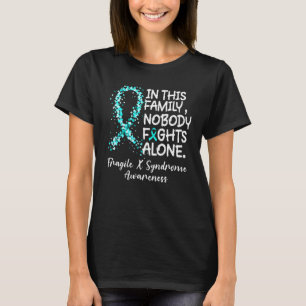 Camiseta Nadie lucha solo contra el Verde azulado síndrome 